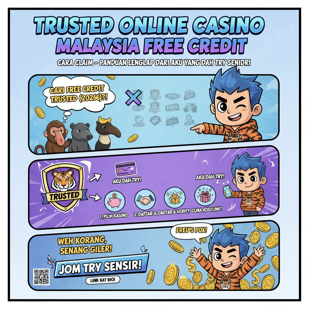 Trusted Online Casino Malaysia Free Credit: Cara Claim