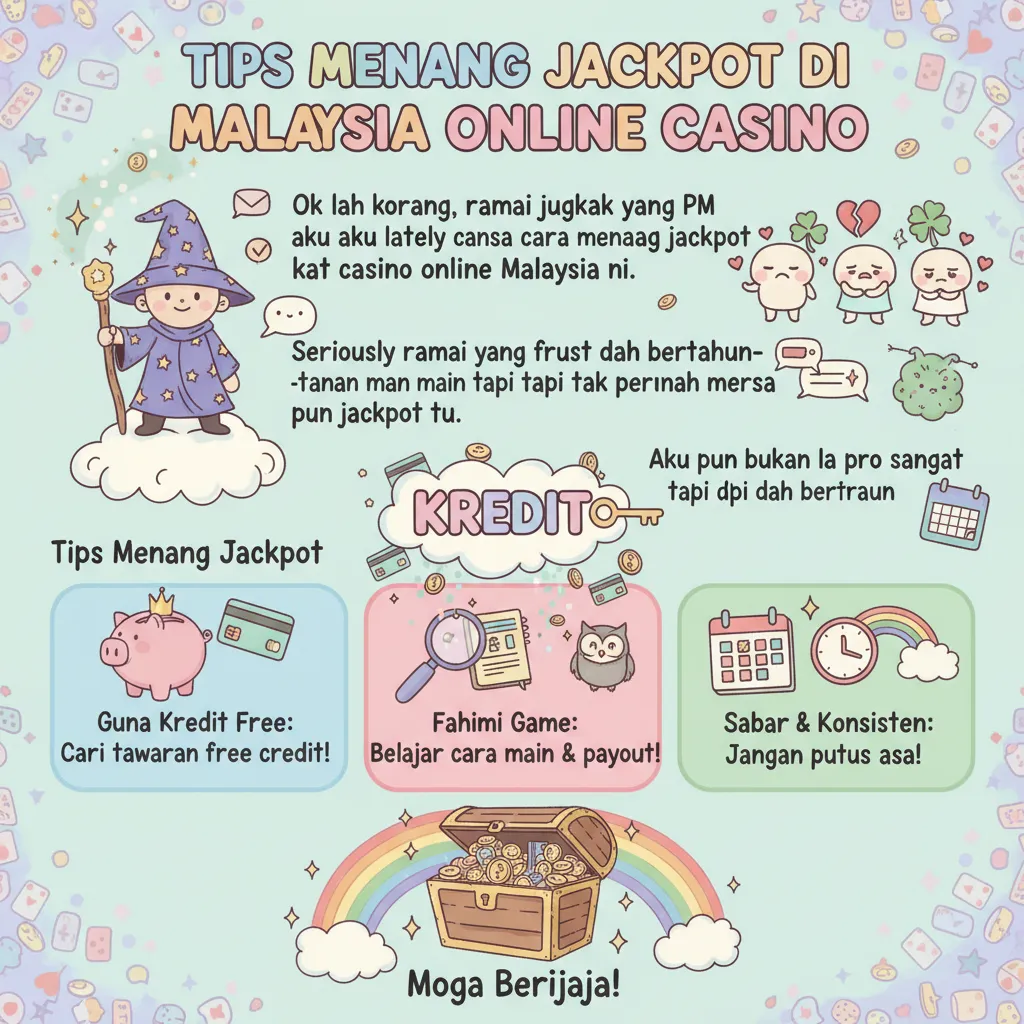 Tips Menang Jackpot di Malaysia Online Casino