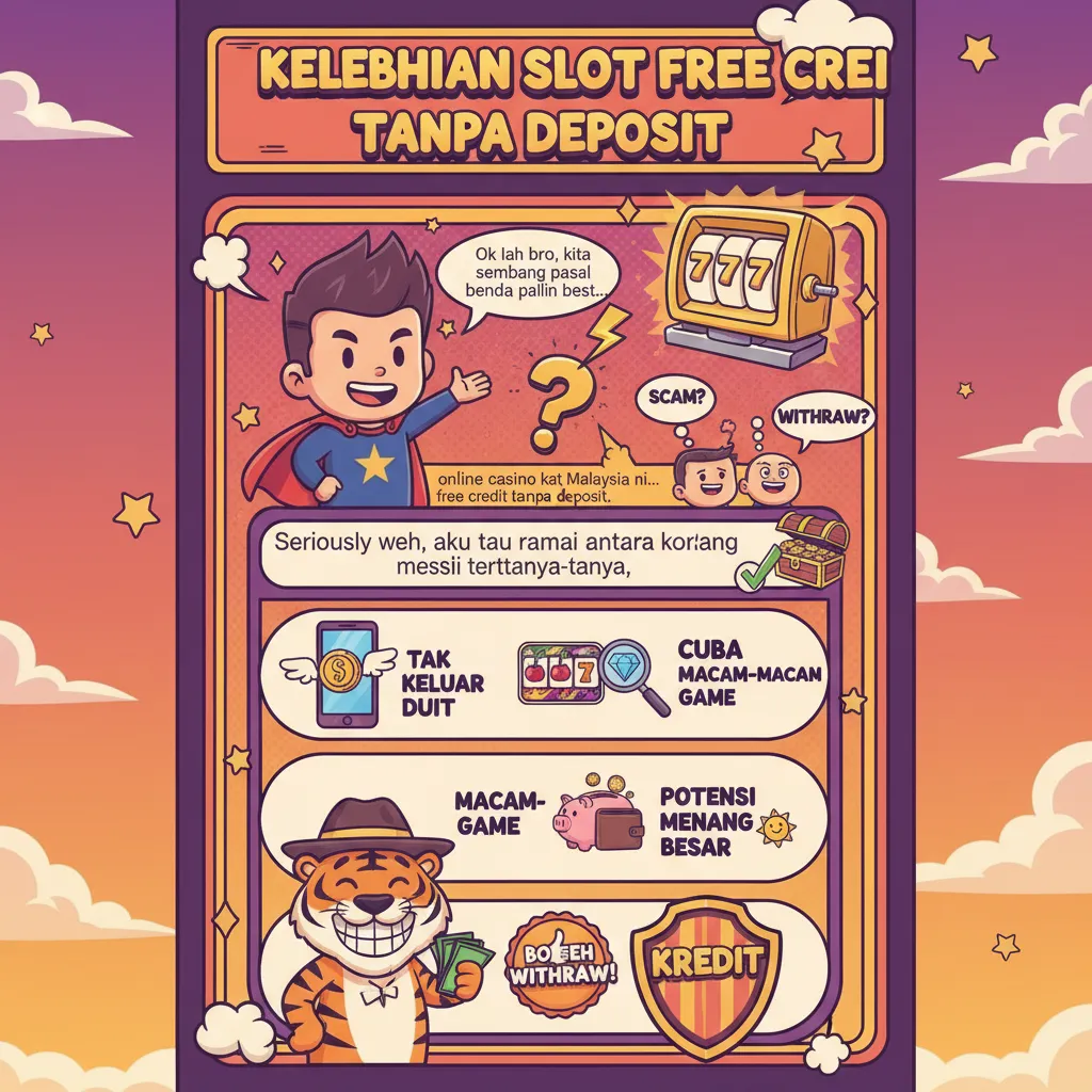 Kelebihan Slot Free Credit Tanpa Deposit