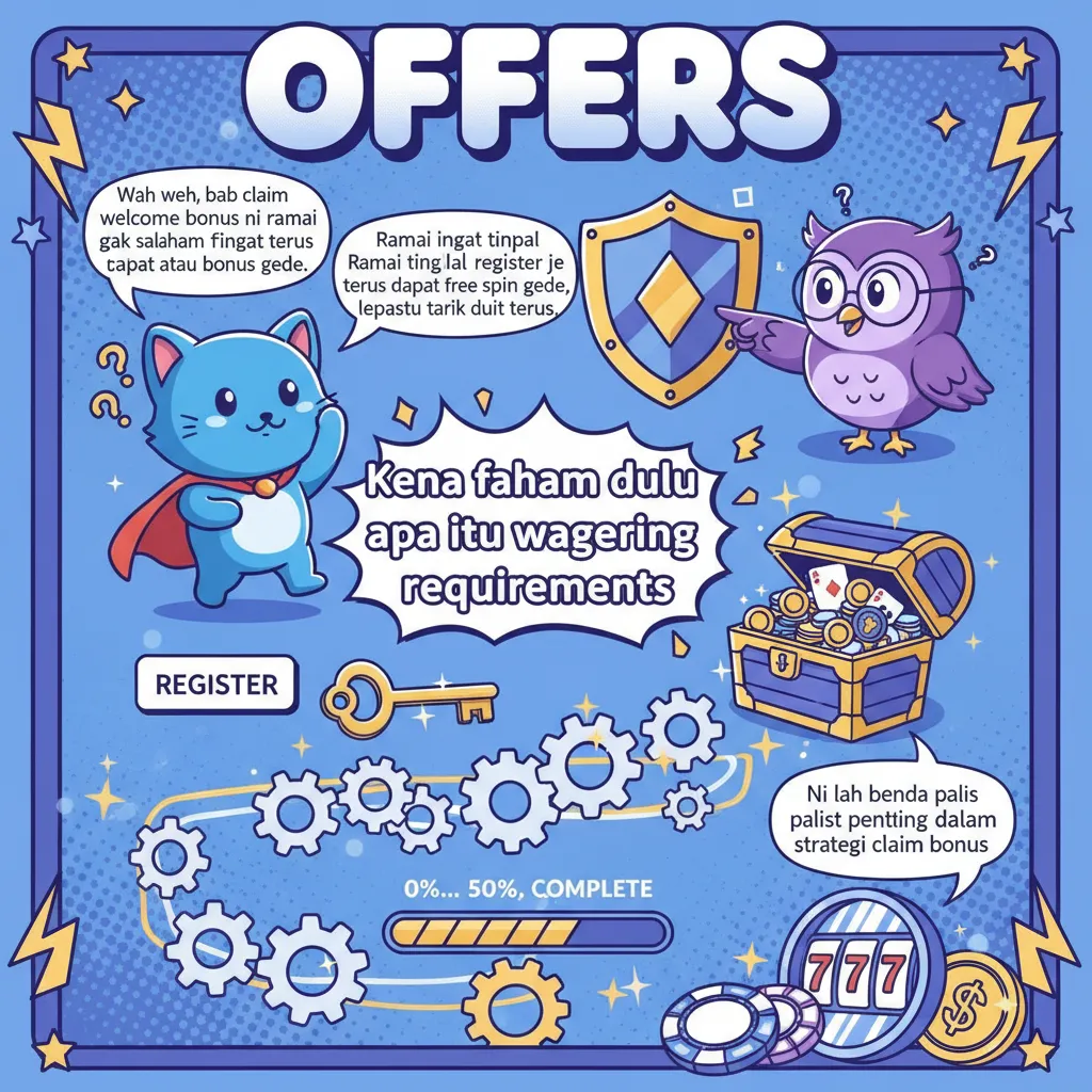 Strategi claim welcome bonus untuk games casino