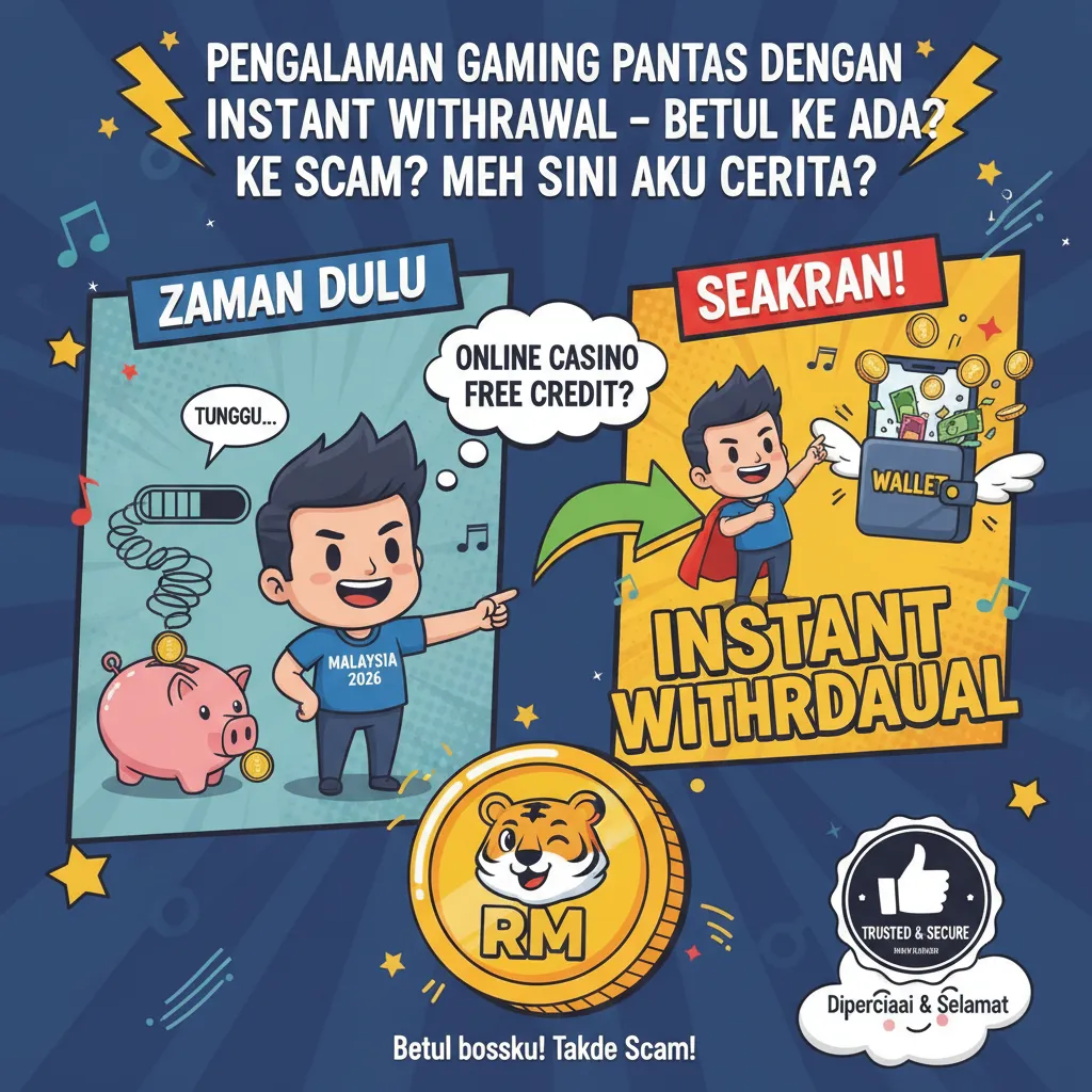 Pengalaman Gaming Pantas dengan Instant Withdrawal