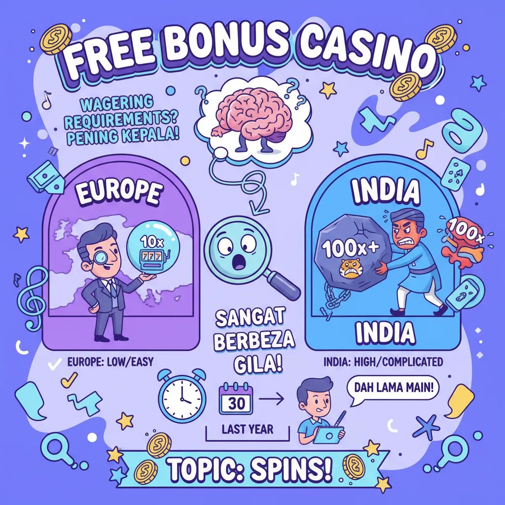 Memahami wagering requirements di Europe dan India